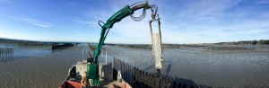 poles with ship